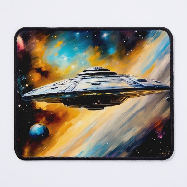 Item preview, Galactic starship designed and sold by Island Art Studios.
