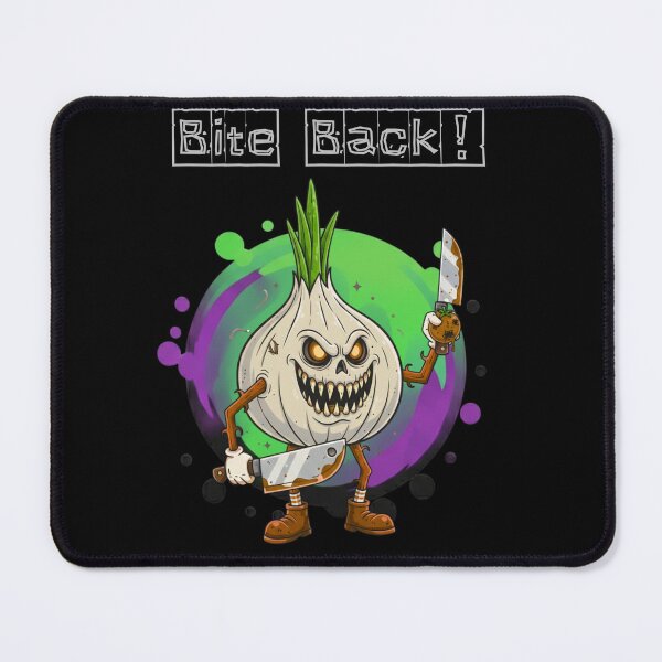 Item preview, Vampire's Bane Garlic- Edgy Evil Food Streetwear designed and sold by MBBialyPiksel.