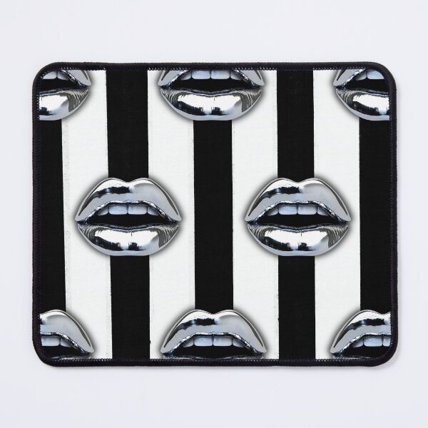 Item preview, Crazy Lips Chrome Silver designed and sold by EryaStudio.