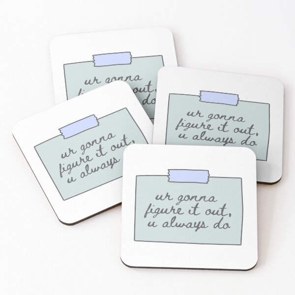 Item preview, Ur Gonna Figure It Out Sticker designed and sold by ayylucyy.