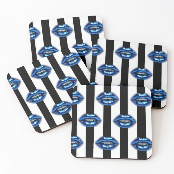 Item preview, Crazy Lips Cobalt Blue designed and sold by EryaStudio.
