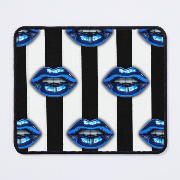 Item preview, Crazy Lips Cobalt Blue designed and sold by EryaStudio.