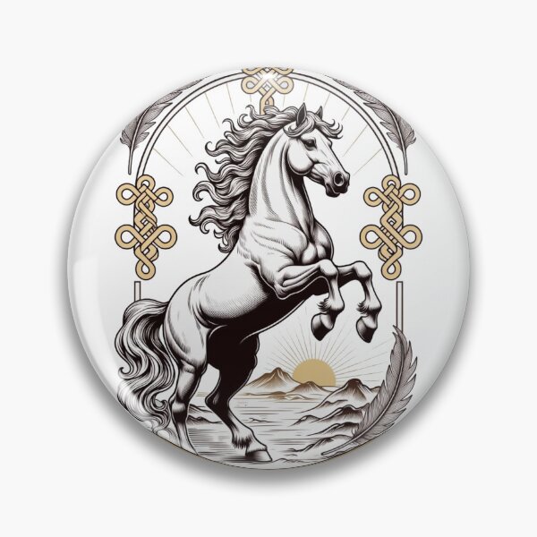 Item preview, Year of the Horse Triumph T Shirt, Ascend to Riches Mug, Lunar Zodiac Celebration Gift designed and sold by YMLux.