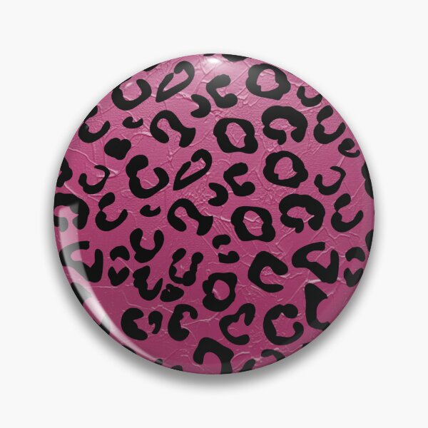 Item preview, Leopard Pink Leaf Pattern - Shocking Glam Animal Print designed and sold by Italian Ink Studio.