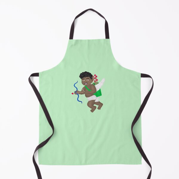 Item preview, Black cupid with blue bow and arrow  designed and sold by Daniel Vasco.