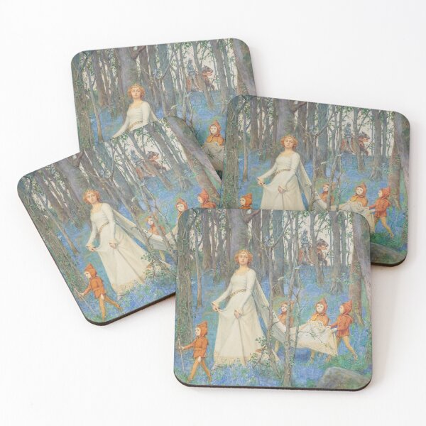 Item preview, The Fairy Wood - Henry Meynell Rheam designed and sold by forgottenbeauty.