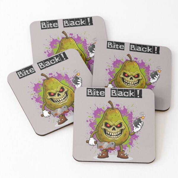 Item preview, The Reaper Pear- Edgy Evil Food Streetwear designed and sold by MBBialyPiksel.
