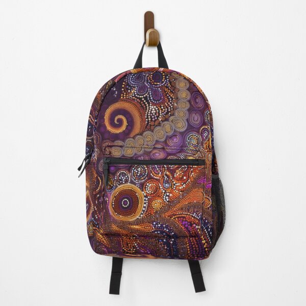 Item preview, Aboriginal Inspired Art - Abstract Lava Circles designed and sold by GrinGalore.