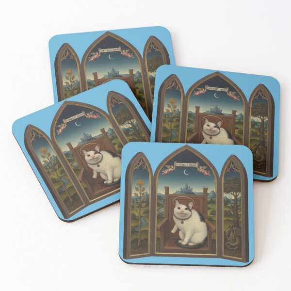 Item preview, Saint Polite Cat designed and sold by MEMERY MUSEUM.