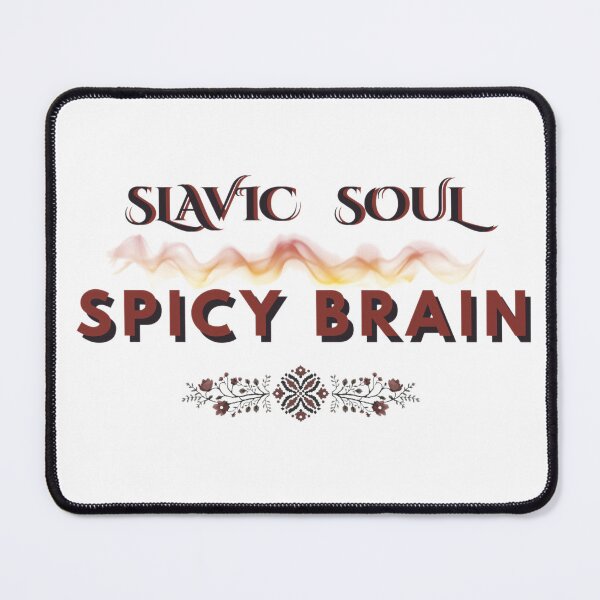 Item preview, Slavic Soul Spicy Brain | Neurodivergent Slavic Pride designed and sold by YvkafromPoland.
