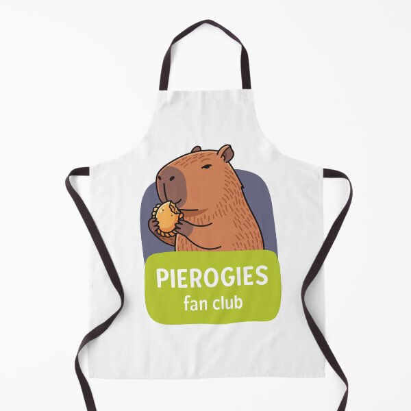 Item preview, Capybara Pierogi Fan Club designed and sold by PICODOG.