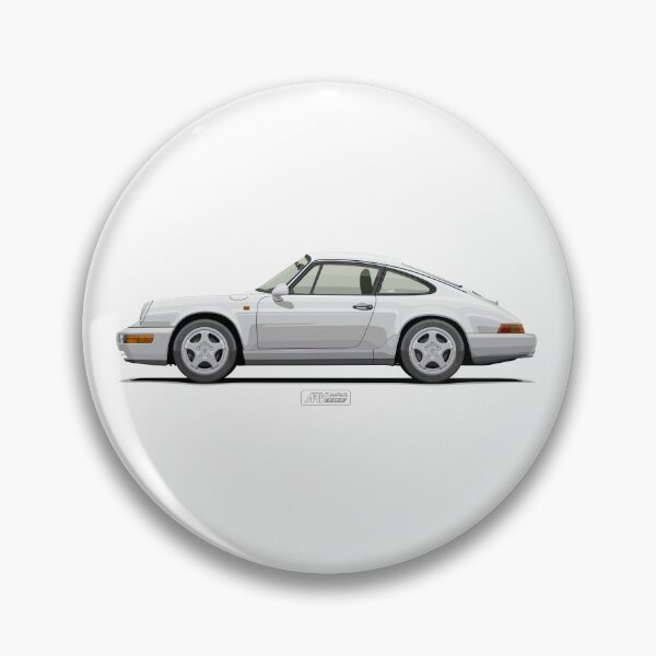 Item preview, 964 C2 Coupe Grand Prix White | Classic 90s Aircooled Sports Car Illustration ARVwerks designed and sold by ARVwerks.