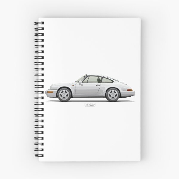 Item preview, 964 C2 Coupe Grand Prix White | Classic 90s Aircooled Sports Car Illustration ARVwerks designed and sold by ARVwerks.