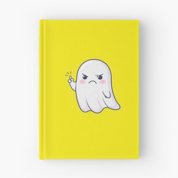 Item preview, Ghost of Disapproval - Cute Angry Sassy Ghost Wagging Finger designed and sold by zohocreations.