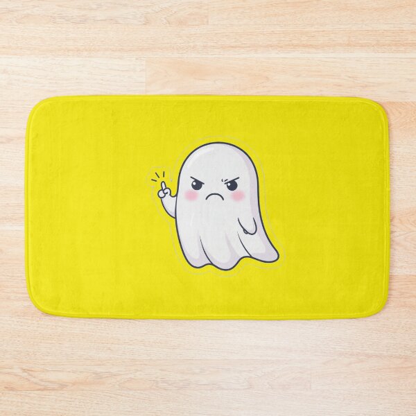 Item preview, Ghost of Disapproval - Cute Angry Sassy Ghost Wagging Finger designed and sold by zohocreations.