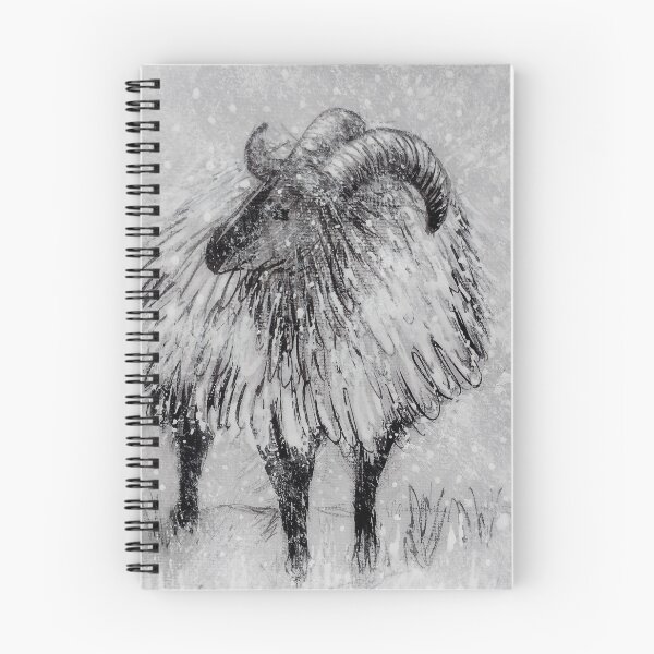 Item preview, Ram in the snow designed and sold by Melissa Sadie Wright.