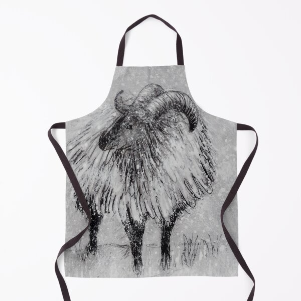 Item preview, Ram in the snow designed and sold by Melissa Sadie Wright.