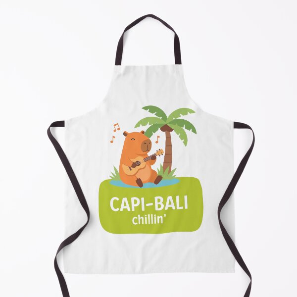 Item preview, Capybara Chillin' in Bali Paradise designed and sold by PICODOG.