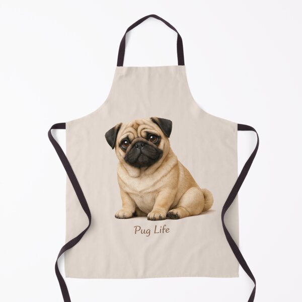 Item preview, Pug Life Emotional Portrait — Quiet Dog Mom Bond designed and sold by dogmomtees.