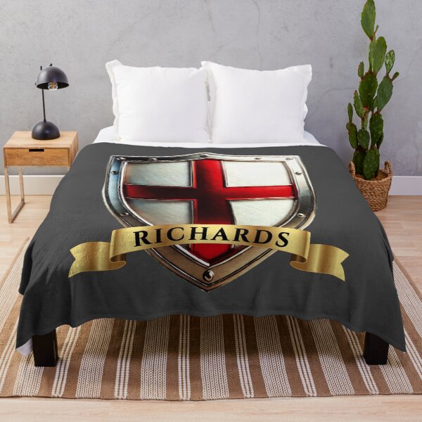 Item preview, Richards England Surname Shield designed and sold by Highlandkings.