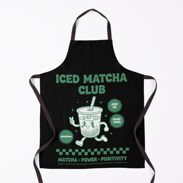 Artikelvorschau, Iced Matcha Club Matcha Power Positivity Funny entworfen und verkauft von LuminOrb.