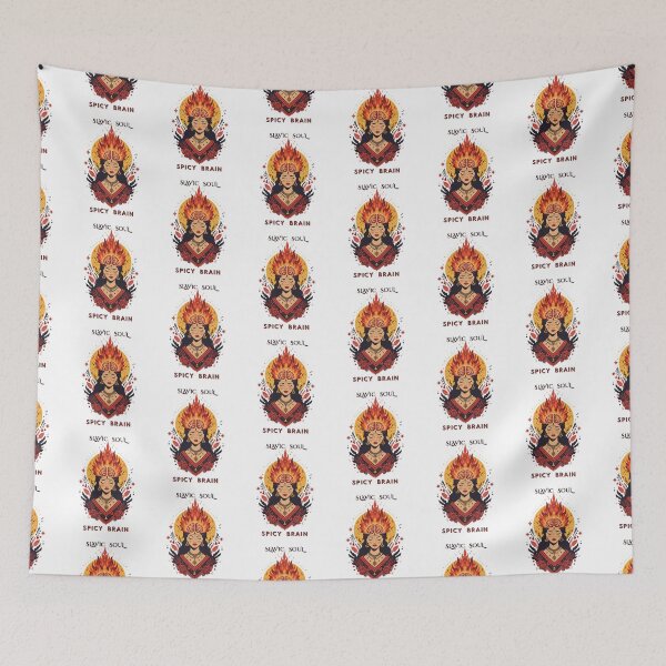 Item preview, Slavic Soul Spicy Brain | Neurodivergent Slavic Pride designed and sold by YvkafromPoland.