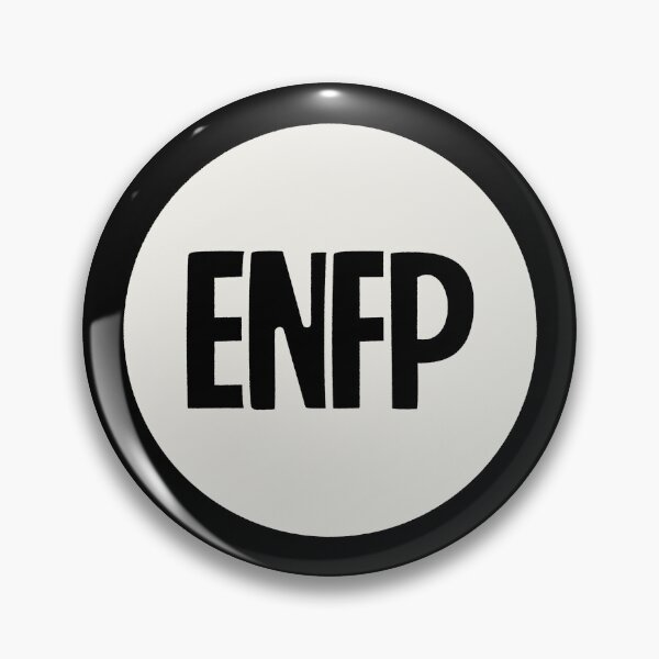 Item preview, ENFP Minimalist Personality Typography Design designed and sold by trepiu.
