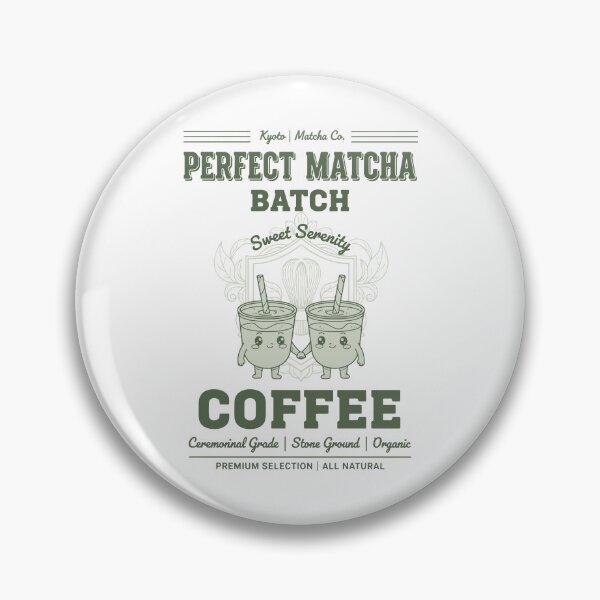 Item preview, Perfect Matcha Batch Coffee Kyoto Green Tea designed and sold by LuminOrb.