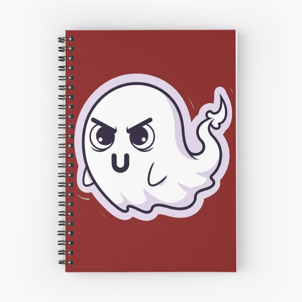 Item preview, Ghost of Disapproval Sticker – Cute Kawaii Ghost with Angry Side-Eye and Pouty Mouth for Sarcastic, Funny, or Halloween Vibes designed and sold by zohocreations.