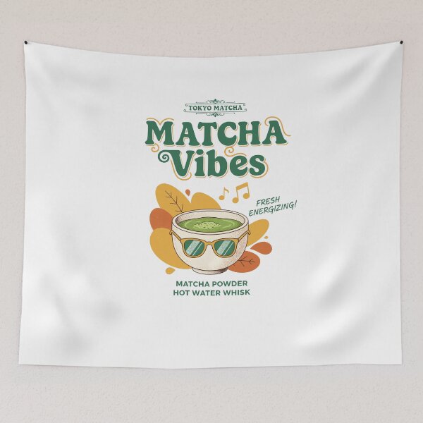 Item preview, Tokyo Matcha Matcha Vibes Fresh Energizing Matcha designed and sold by LuminOrb.