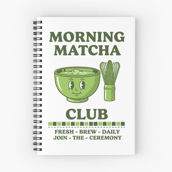 Item preview, MORNING MATCHA CLUB JOIN THE CEREMONY FRESH BREW designed and sold by LuminOrb.