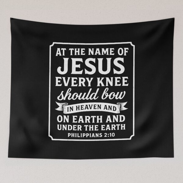 Item preview, Philippians 2:10 At The Name Of Jesus Every Knee Should Bow designed and sold by plushism.