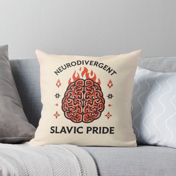 Item preview, Slavic Soul Spicy Brain | Neurodivergent Slavic Pride designed and sold by YvkafromPoland.