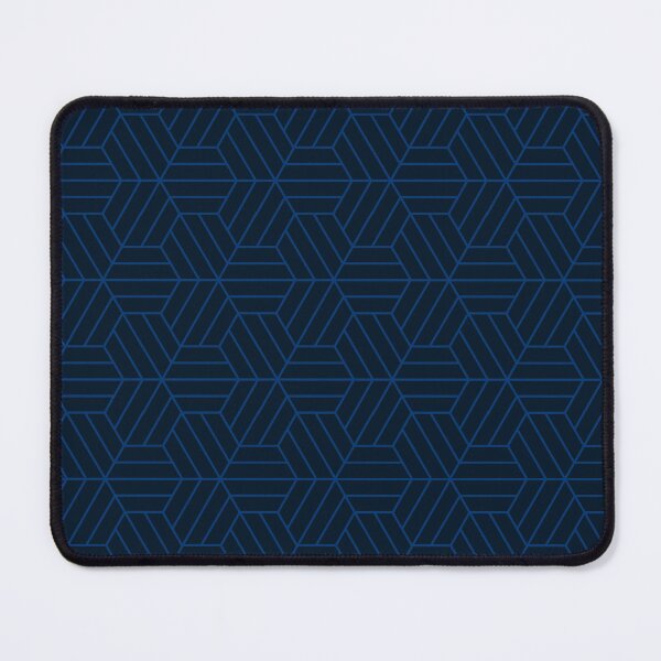 Item preview, Polished Navy Blue Bees Print - Abstract Geometric Shape Pattern  - Birthday Gifts designed and sold by RoyalStarsPatts.