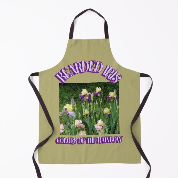 Item preview, Bearded iris colors of the rainbow designed and sold by Rockyctees.