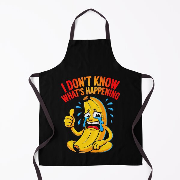 Item preview, I Dont Know Whats Happening Funny Banana Cartoon designed and sold by Amanda's Factory.