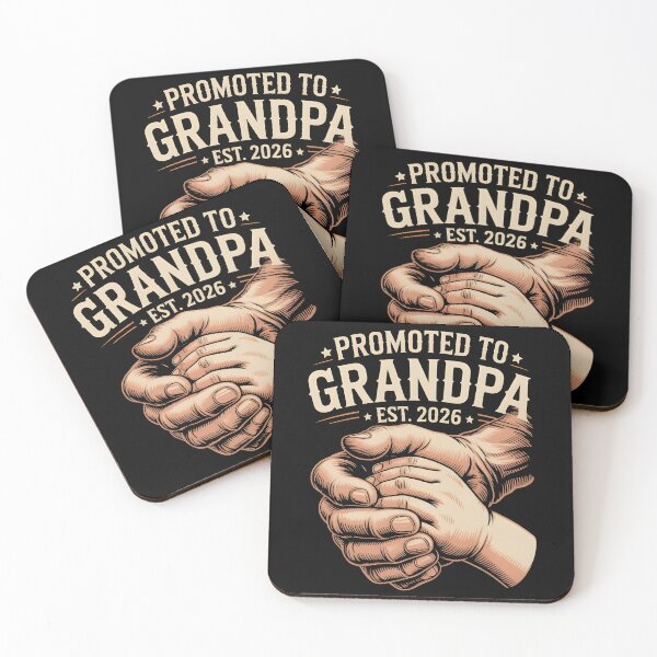 Item preview, Copy of Promoted to Grandpa Est. 2026 Baby Announcement Grandpa designed and sold by MizoX7.