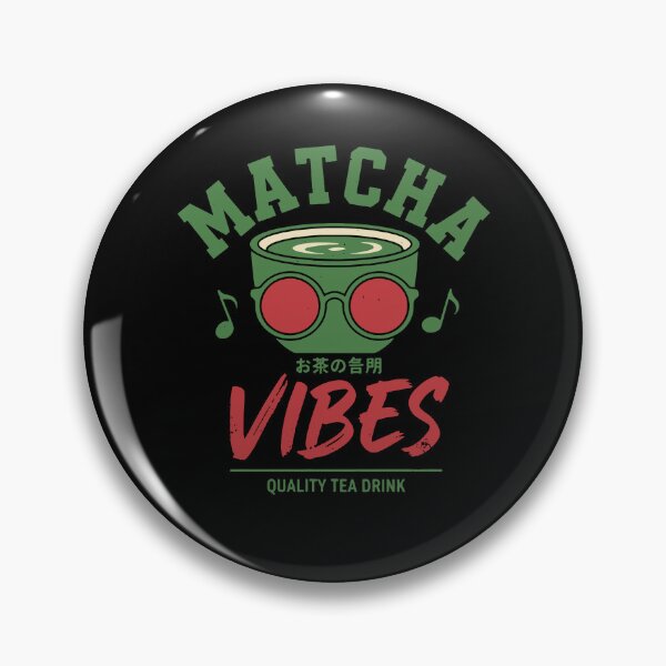 Item preview, Matcha Vibes Quality Tea Drink Green Matcha Latte designed and sold by LuminOrb.