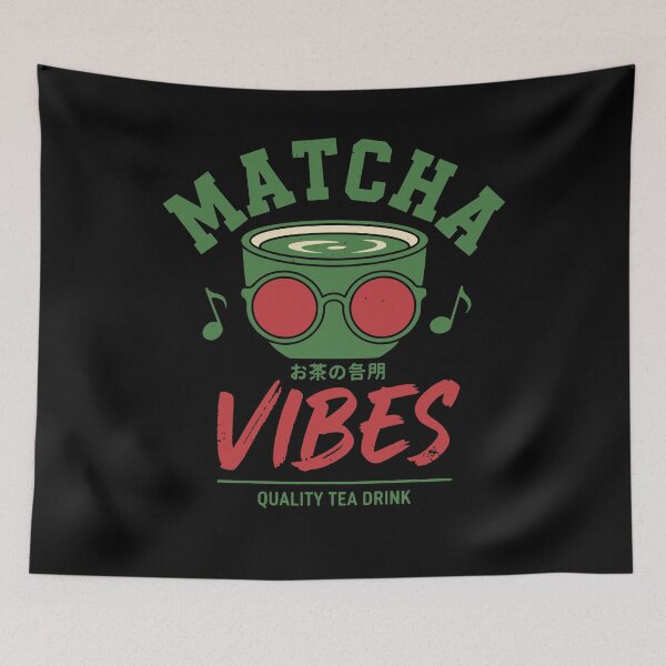 Item preview, Matcha Vibes Quality Tea Drink Green Matcha Latte designed and sold by LuminOrb.