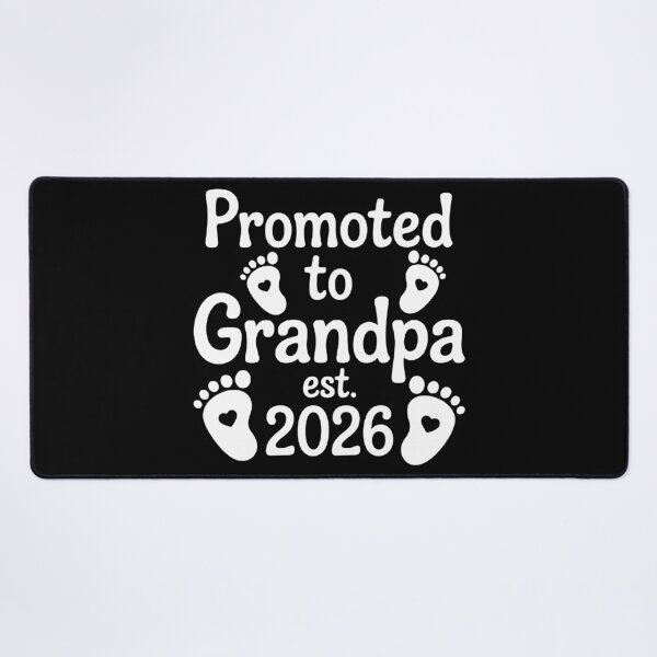 Item preview, Copy of Promoted to Grandpa Est. 2026 Baby Announcement Grandpa designed and sold by MizoX7.