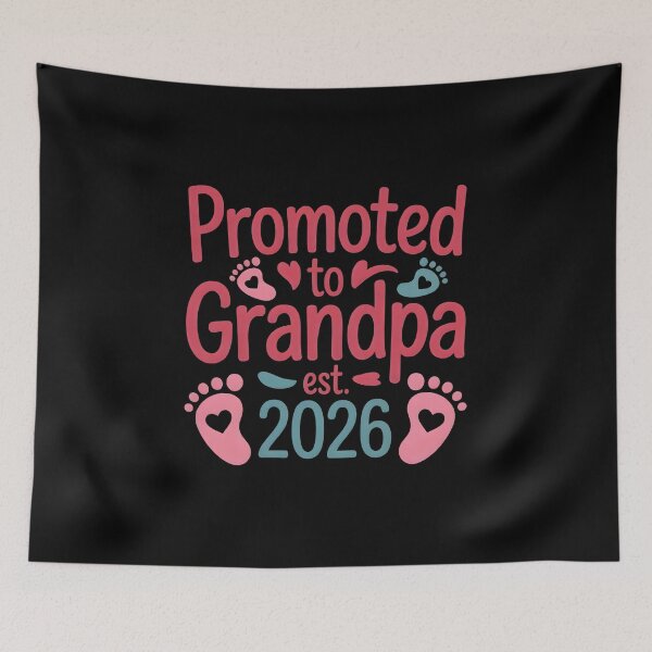 Item preview, Copy of Promoted to Grandpa Est. 2026 Baby Announcement Grandpa designed and sold by MizoX7.