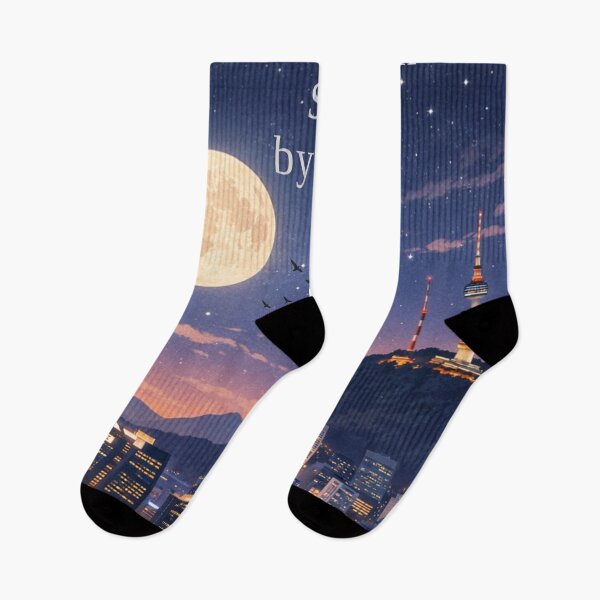 Item preview, Have You Seen Seoul by Night? – Seoul Night Cityscape Art designed and sold by mycreastyle.