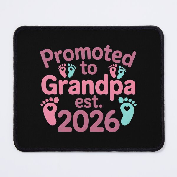 Item preview, Copy of Promoted to Grandpa Est. 2026 Baby Announcement Grandpa designed and sold by MizoX7.