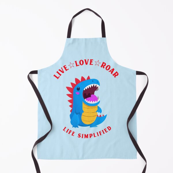 Item preview, Live Love Roar Life Simplified funny dragon designed and sold by Rockyctees.