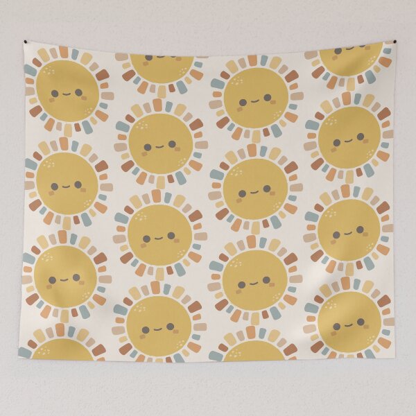 Item preview, Copy of Cute Smiling Sun Colors designed and sold by EvaKeyArt.