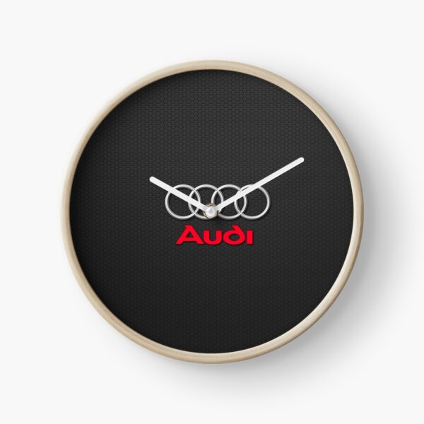 Audi Logo Clock