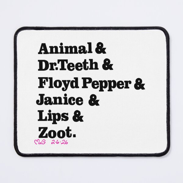 Item preview, electric mayhem members blk designed and sold by RainbowBitez.