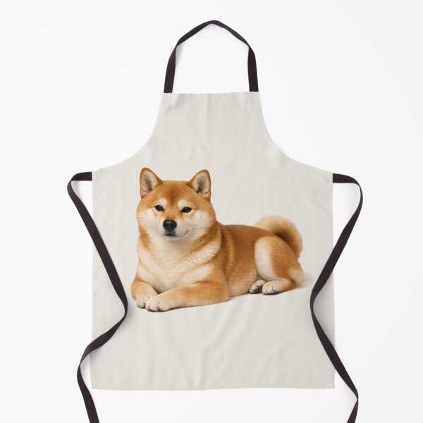 Item preview, Shiba Inu Cozy Portrait — Calm Dog Mom Home Art designed and sold by dogmomtees.
