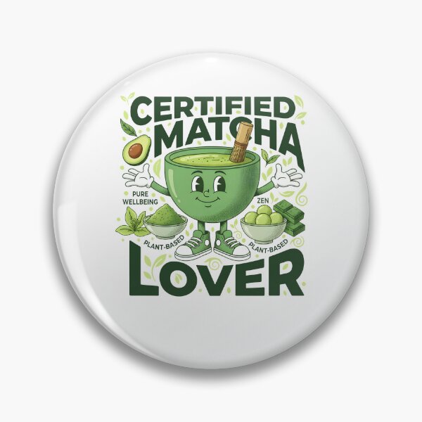 Item preview, Certified Matcha Lover Pure Wellbeing Zen Matcha designed and sold by LuminOrb.