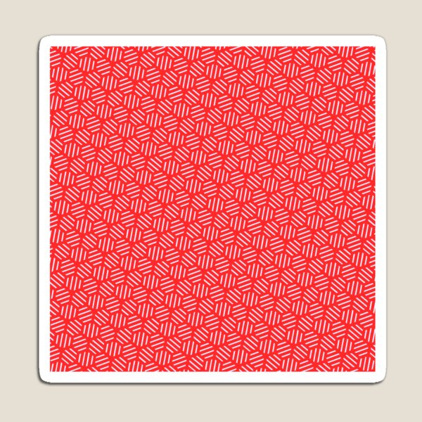 Item preview, Red Honey Bee Hoodstooth - Abstract Geometric Shape Pattern  - Christmas Gifts For Wife designed and sold by RoyalStarsPatts.